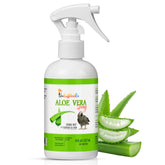 UnRuffledRx Aloe Vera Bird Spray bottle front—gentle feather cleansing for vibrant plumage.