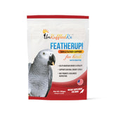 UnRuffledRx FeatherUp bottle front promotes healthy plumage.