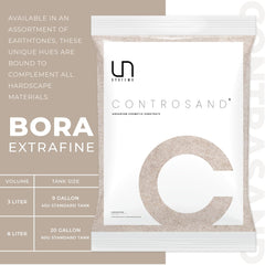 Ultum Nature Systems UNS Controsand Bora 3L fine-grain texture enhances natural look.