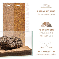 Ultum Nature Systems UNS Controsand Mojave 3L aquascape setup; warm sand for planted tanks.