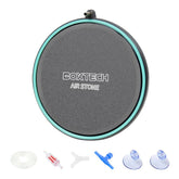 UPETTOOLS 3.2-inch air stone in aquarium for quiet nano-bubble aeration in betta tanks.