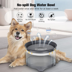 UPSKY anti-slip-base shows stable placement for mess-free feeding