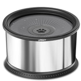 UpSky 6.5L large-capacity dog water bowl top view showing ample hydration for big pets.