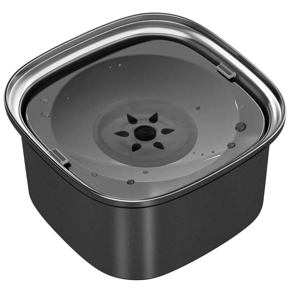 UPSKY cuenco de agua para perros, gran capacidad 3L, ideal para casa o viaje