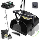 UPSKY dog pooper scooper swivel-bin for easy yard cleanup and disposal.