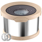 UPSKY no-spill 10L bowl top view highlights large capacity for multi-pet homes and outdoors