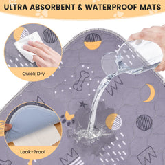UPSKY quilted-soft top layer provides comfortable surface for puppies and older dogs