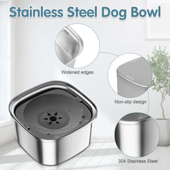 UPSKY slow-water-flow feeder promotes calmer drinking