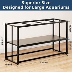 Urban Deco black powder-coated finish adds style and rust resistance.
