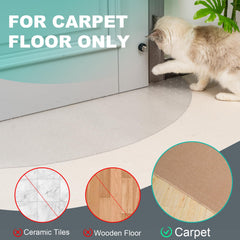 Uross textured plastic mat demonstrates easy-clean surface for busy entrances.