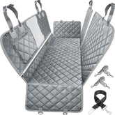 URPOWER 6-in-1 backseat hammock for easy pet comfort and car protection