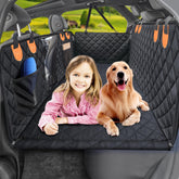 URPOWER back seat extender assembly-ready view demonstrates quick setup for pet comfort.