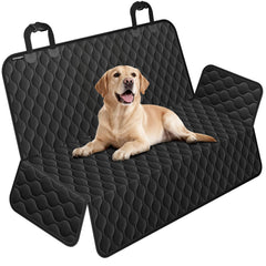 URPOWER dog car seat cover on back seat protecting from hair and dirt during road trips