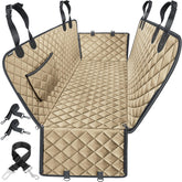 URPOWER dog seat cover backseat hammock protects upholstery from dirt, scratches, and spills.