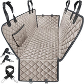 URPOWER dog seat cover waterproof hammock protects back seat from spills