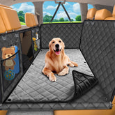 URPOWER dogs back seat extender with hard bottom provides stable support for pets