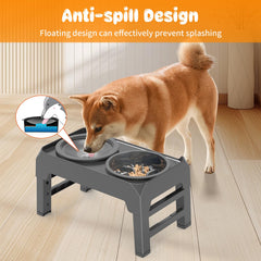 URPOWER slow feeder bowl prolongs meals and promotes calm dining.