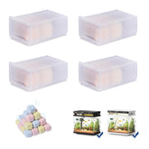 URUQ aquarium bio filter media module four-box packaging showing starter-kit compatibility