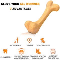 UXVA dog toy chicken flavor core appealing scent supports long chewing sessions