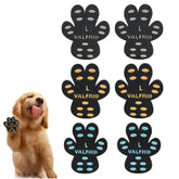 VALFRID dog paw pads closeup highlighting breathable, non-slip grip for smoother floors.