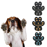 VALFRID dog paw pads on slippery floor improve traction for senior dogs.