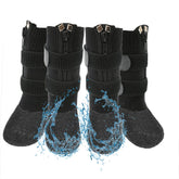 VALFRID waterproof dog boots sole grip on wet surfaces for muddy adventures.