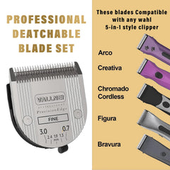 VALLNEI clipper side view demonstrates compact profile ideal for in-hand control