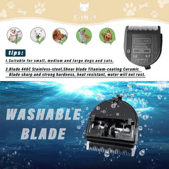 VALLNEI clipper with Wahl compatibility shows easy professional upgrades.