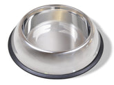 Van Ness tazón grande para perros en acero inoxidable, diseñado para evitar derrames.
