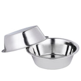 Vanacara pack of 2 stainless steel dog bowls 8.8-inch wide; durable daily meals