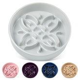 Vancasso floral maze bowl closeup showing intricate pattern for slower meals during dinner