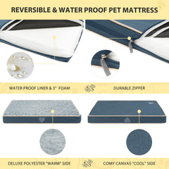 VANKEAN removable machine washable cover makes cleanup quick after adventures.