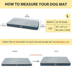 VANKEAN reversible warm cool surface offers year-round comfort for pets.