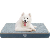 VANKEAN waterproof dog pad bed navy medium; protective surface for all-season comfort.
