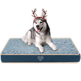 VANKEAN waterproof inner lining dog pad demonstrates spill protection for crates and cars.
