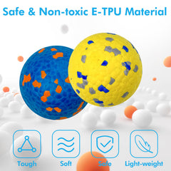 Vannon etpu material soft-bounce ball cushions jolt during fetch.