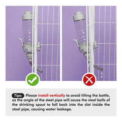 Vannon water dispenser nozzle 12mm close-up—steady flow for pets