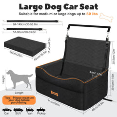 VavoPaw cushion detail emphasizes 4.5-inch thick sponge for comfort.