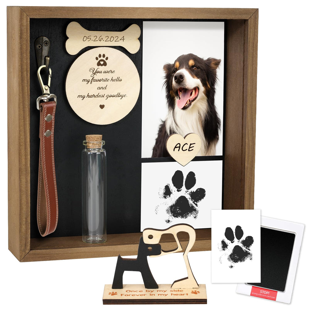 VavoPaw shadow box 8.6 inches for wall or tabletop display