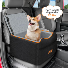 VavoPaw car seat side pocket keeps toys organized for small dogs