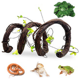 VCEPJH reptile vines 78-inch branch closeup with textured bark for climbing enrichment.