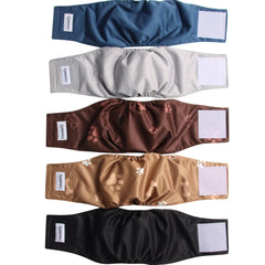 Vecomfy belly bands XXL front view with 5-pack for reliable fit.