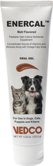 Vedco Enercal tube front view, palatable gel for dogs and cats
