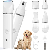 Veeconn dog clippers front view for quiet, stress-free grooming.