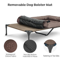 Veehoo breathable Teslin mesh enhances air flow for a cooler nap.