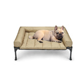 Veehoo cooling elevated dog bed frame promotes airflow and comfortable elevated lounging.