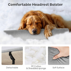 Veehoo Teslin mesh cooling promotes airflow and a dry sleeping environment