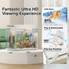 Vehipa filtration pump provides quiet triple-action water circulation.