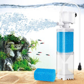 Vehipa Aquarium Filter Unit demonstrates compact all-in-one filtration for healthy water balance.