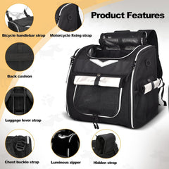 VENFOREST 360-degree mesh enables breathable airflow for calmer, well-ventilated travels.